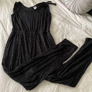 NEVER WORN Soft Gray Lounge Jumpsuit